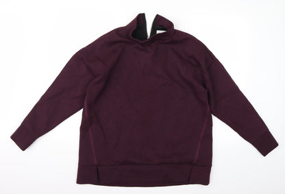 Additional front view of Next women’s purple jumper, size UK 16