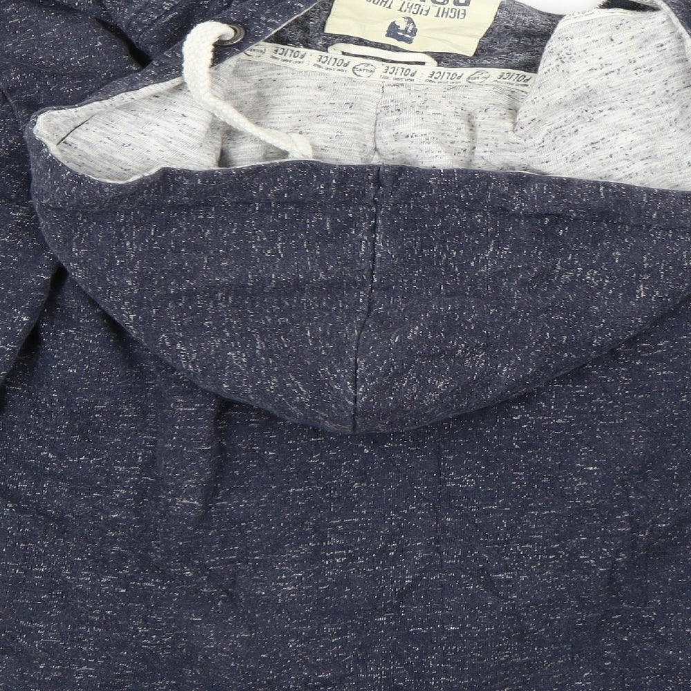 Police Womens Blue   Full Zip Hoodie