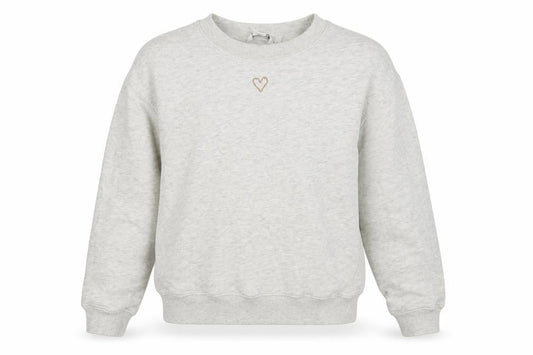 Monki Womens Grey   Pullover Sweatshirt Size XS