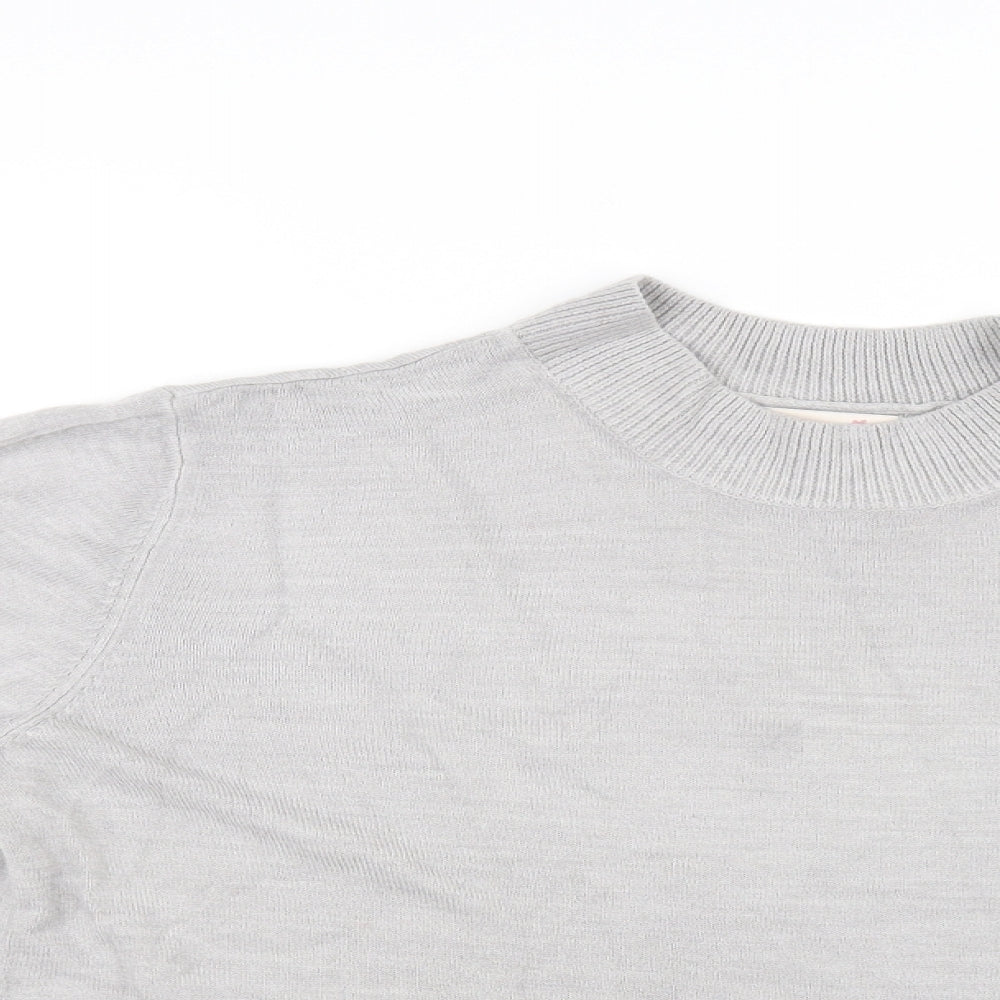 Marks and Spencer Womens Grey   Pullover Jumper Size 14