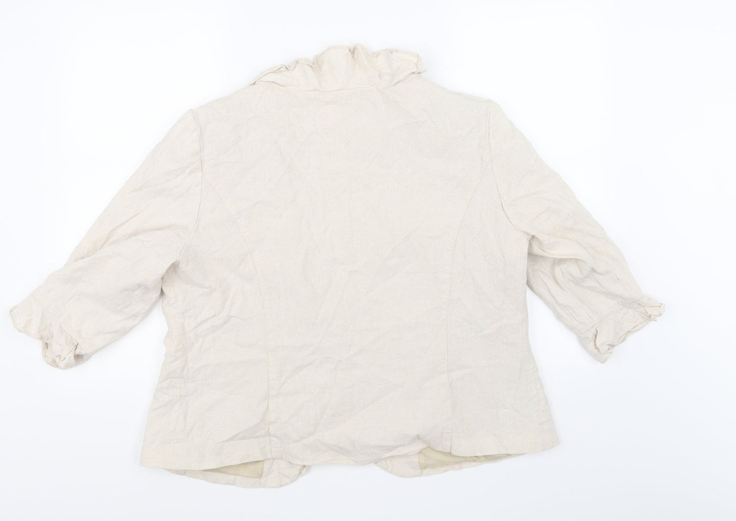 Soon Womens Beige   Jacket  Size 20