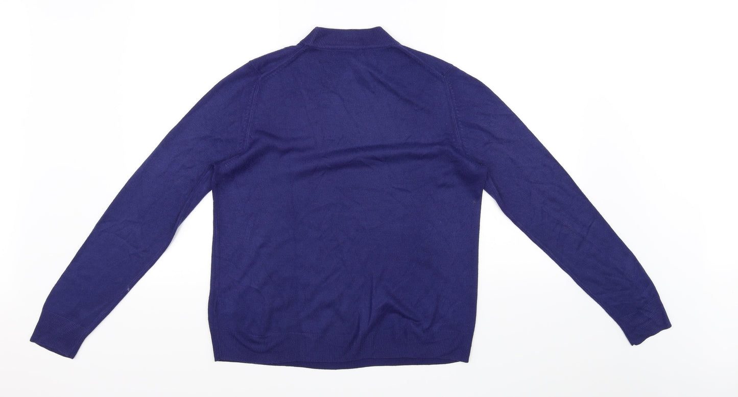 Marks and Spencer Womens Blue   Pullover Jumper Size 14