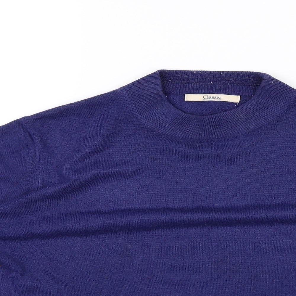 Marks and Spencer Womens Blue   Pullover Jumper Size 14