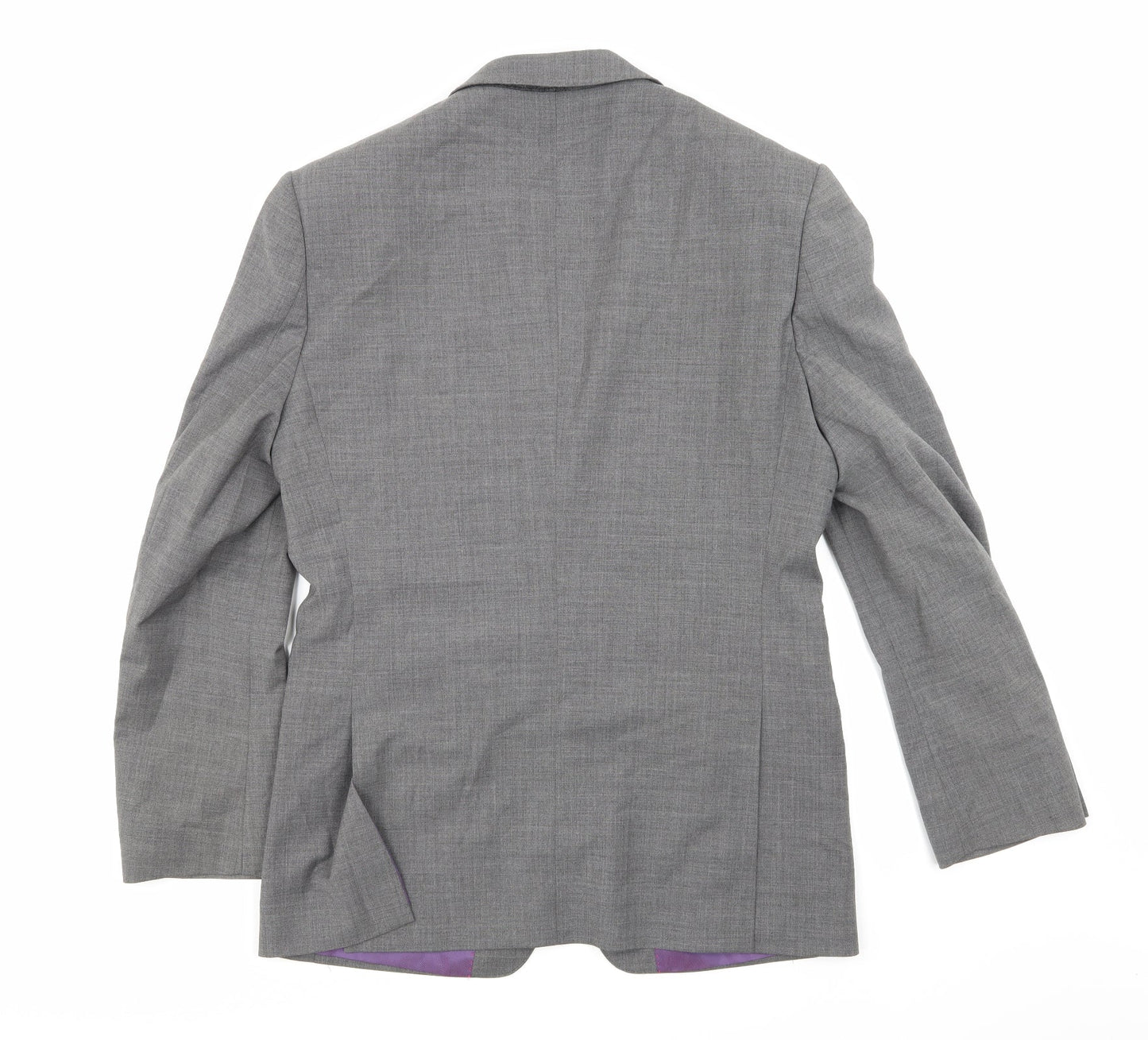 Brook Taverner Mens Grey   Jacket Suit Jacket Size 38