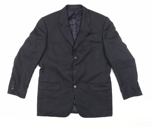 Hugo James Mens Blue   Jacket Suit Jacket Size 40