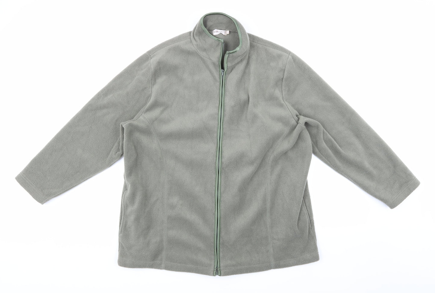 Bonmarché Womens Green  Fleece Jacket  Size L