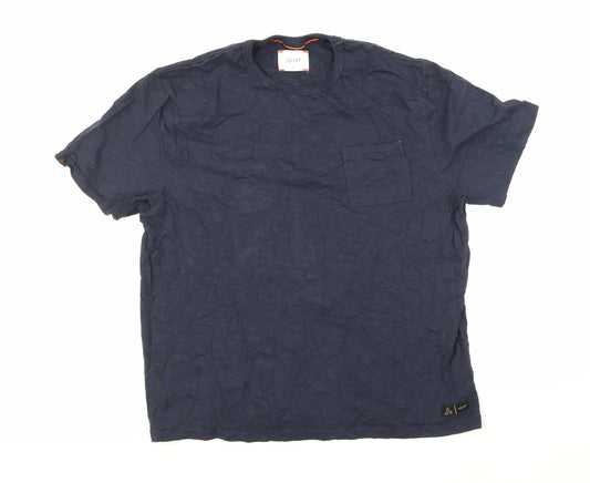 Adapt Mens Blue    T-Shirt Size L