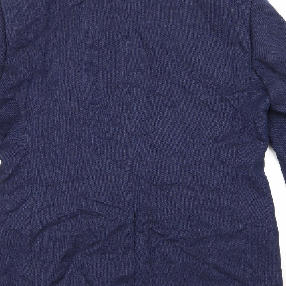 Hammond & Co Mens Blue   Jacket Suit Jacket Size 40