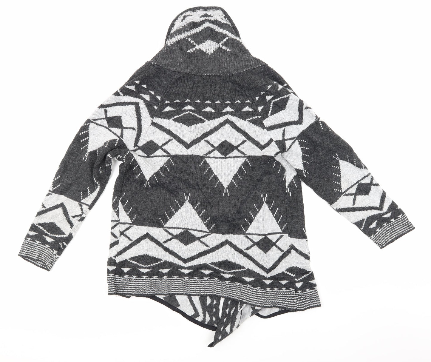 Pigaro Womens Grey  Knit Cardigan Jumper Size S
