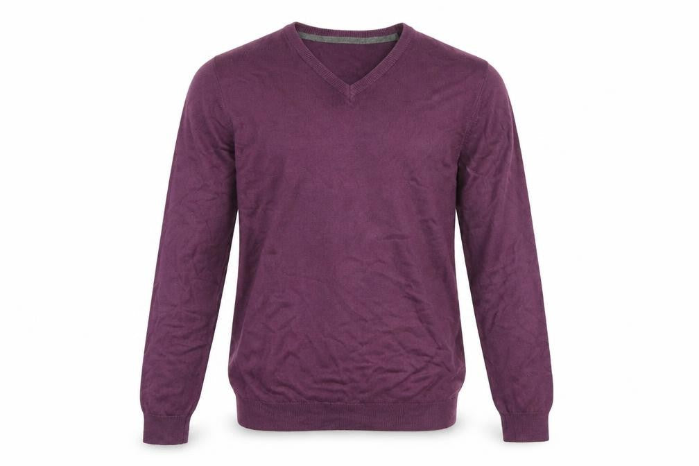 Marks & Spencer Mens Purple  Knit Pullover Jumper Size S