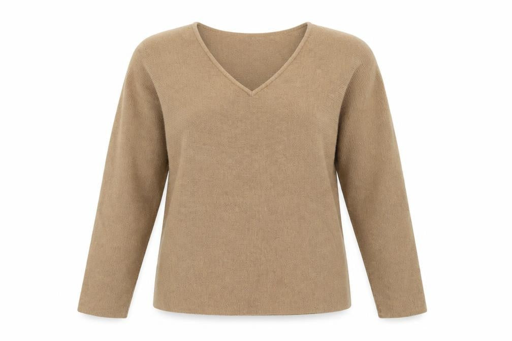 H&M Womens Brown  Knit Pullover Jumper Size S