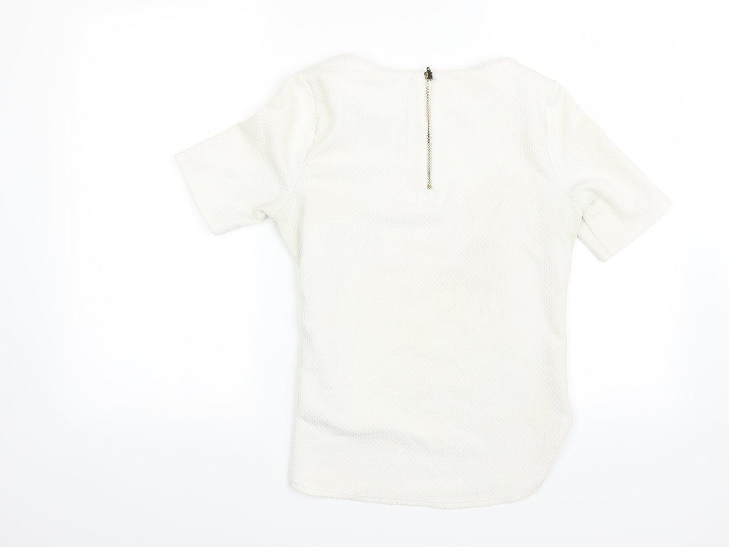 Marks and Spencer Womens Beige   Basic Polo Size 10