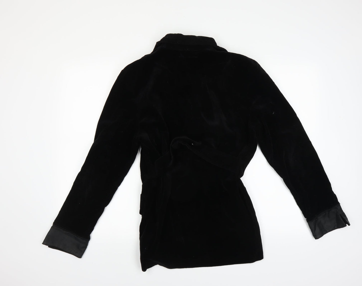 modele Womens Black   Overcoat Coat Size 12