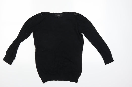 NEXT Womens Black   Pullover Jumper Size 36