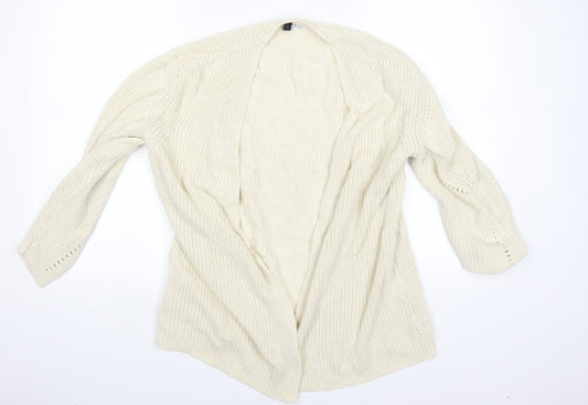 Divided Womens Beige   Cardigan Jumper Size 10