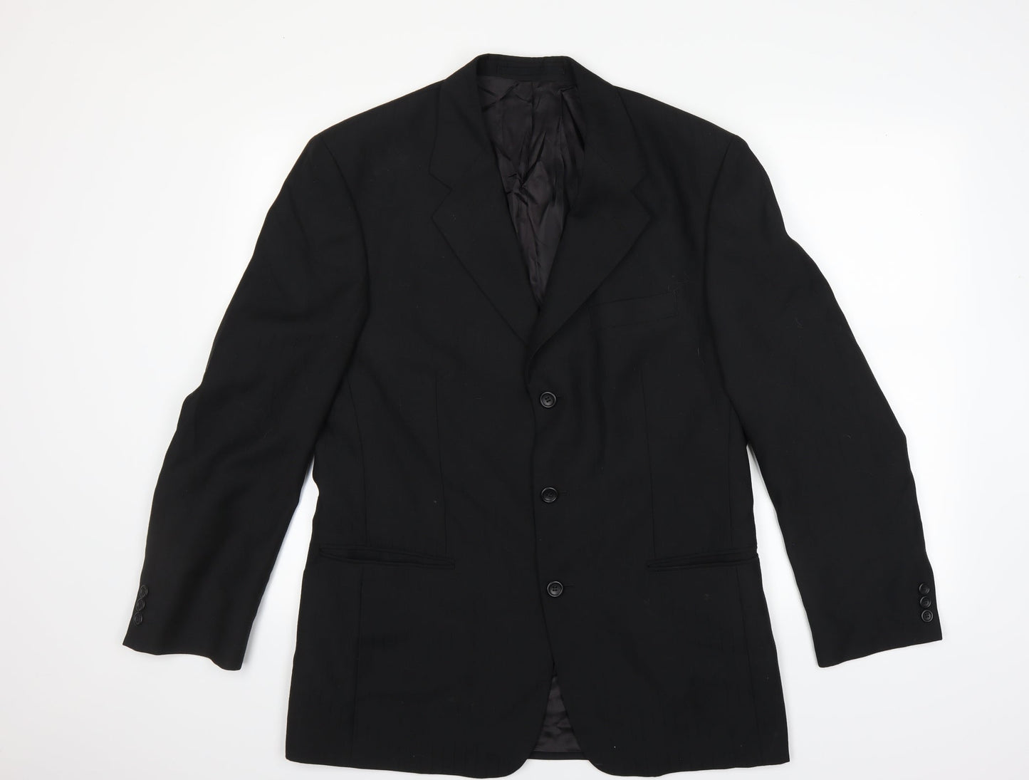 andrew houston Mens Black   Jacket Blazer Size 40