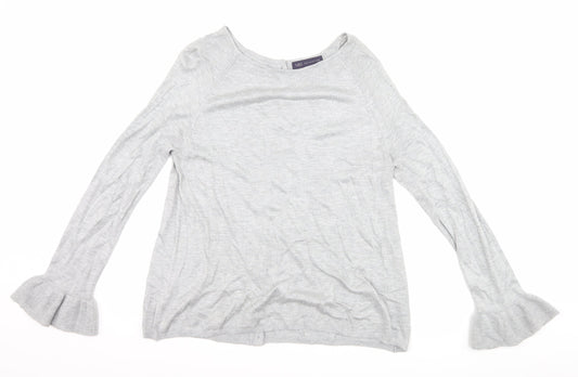 Marks and Spencer Womens Grey   Pullover Jumper Size 12