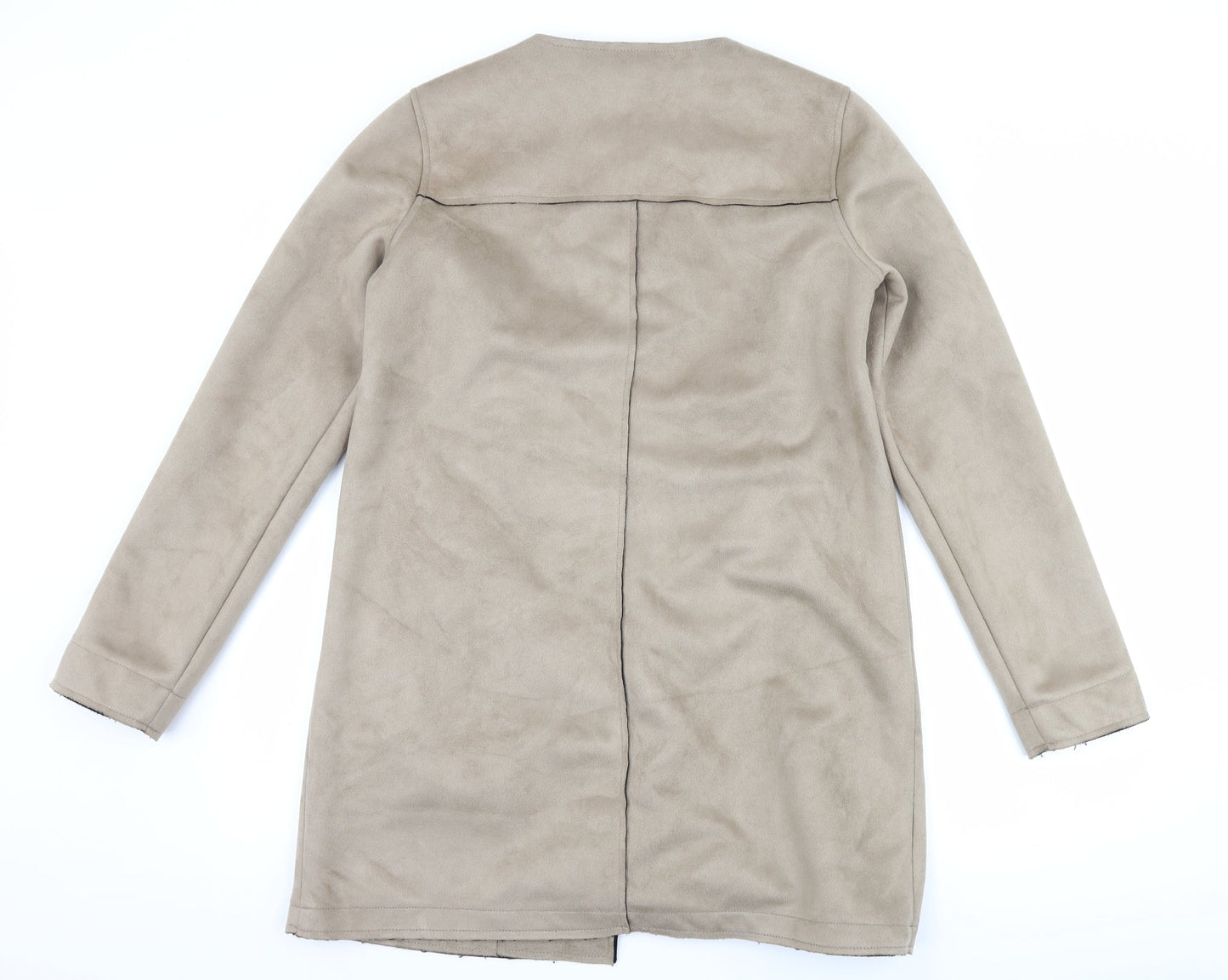 New Look Womens Brown   Overcoat Coat Size 12