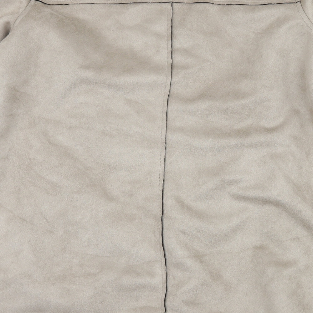 New Look Womens Brown   Overcoat Coat Size 12