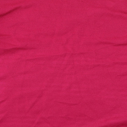 Brand and care label for Casamia women’s pink knit jumper, size L
