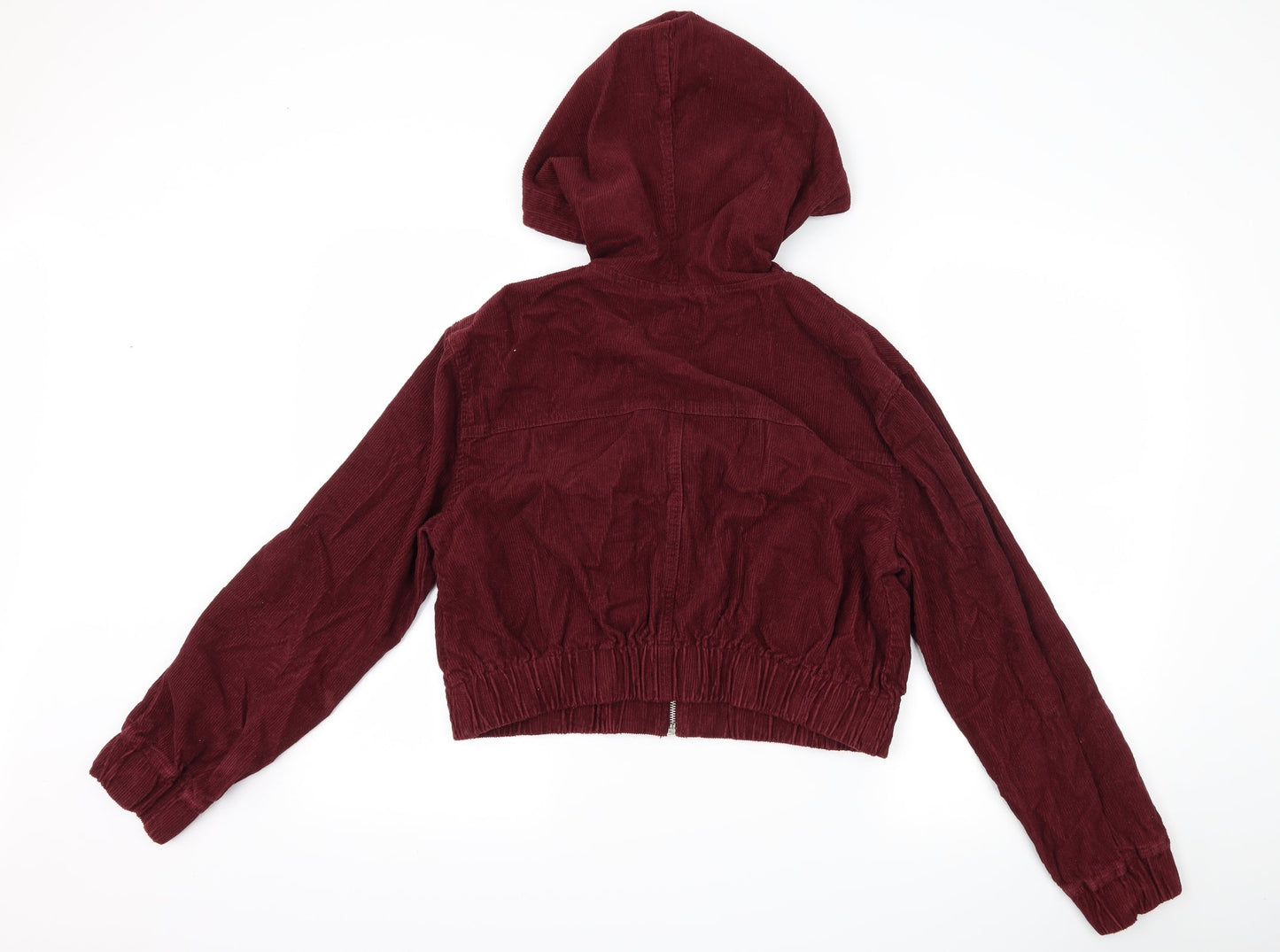Boohoo Womens Purple  Corduroy Jacket  Size 10