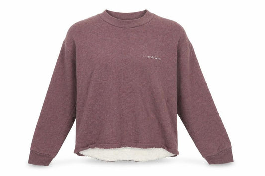 Stanley Stella Womens Purple   Pullover Sweatshirt Size S