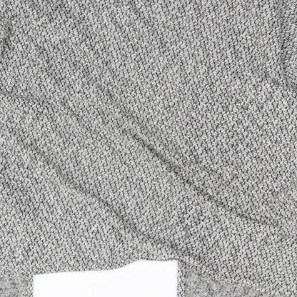 Brand and care label for Divided women’s black cardigan jumper, size M