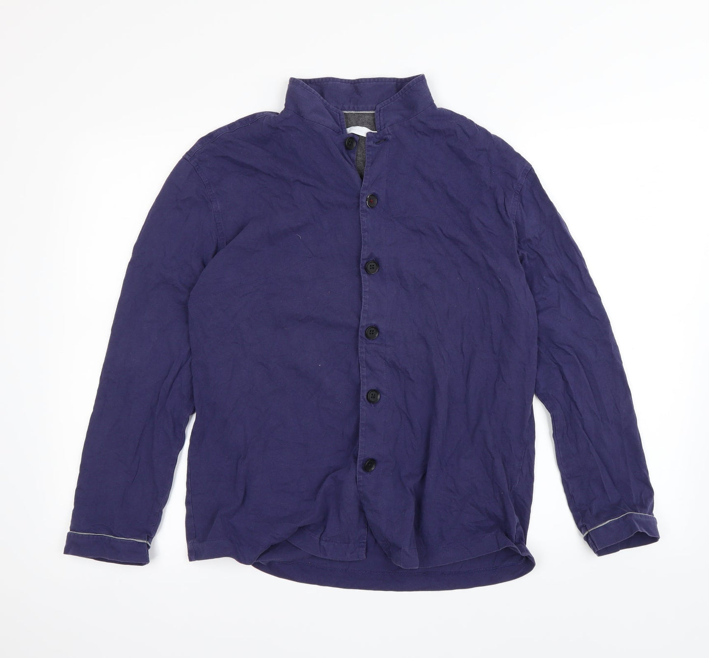 Preworn Womens Purple   Basic Button-Up Size S