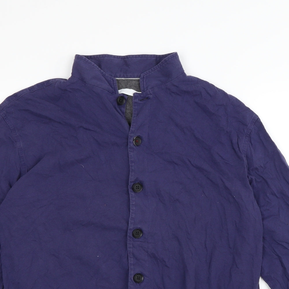 Preworn Womens Purple   Basic Button-Up Size S