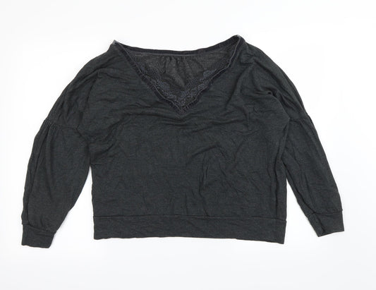 Autograph Womens Grey   Pullover Sweatshirt Size 12