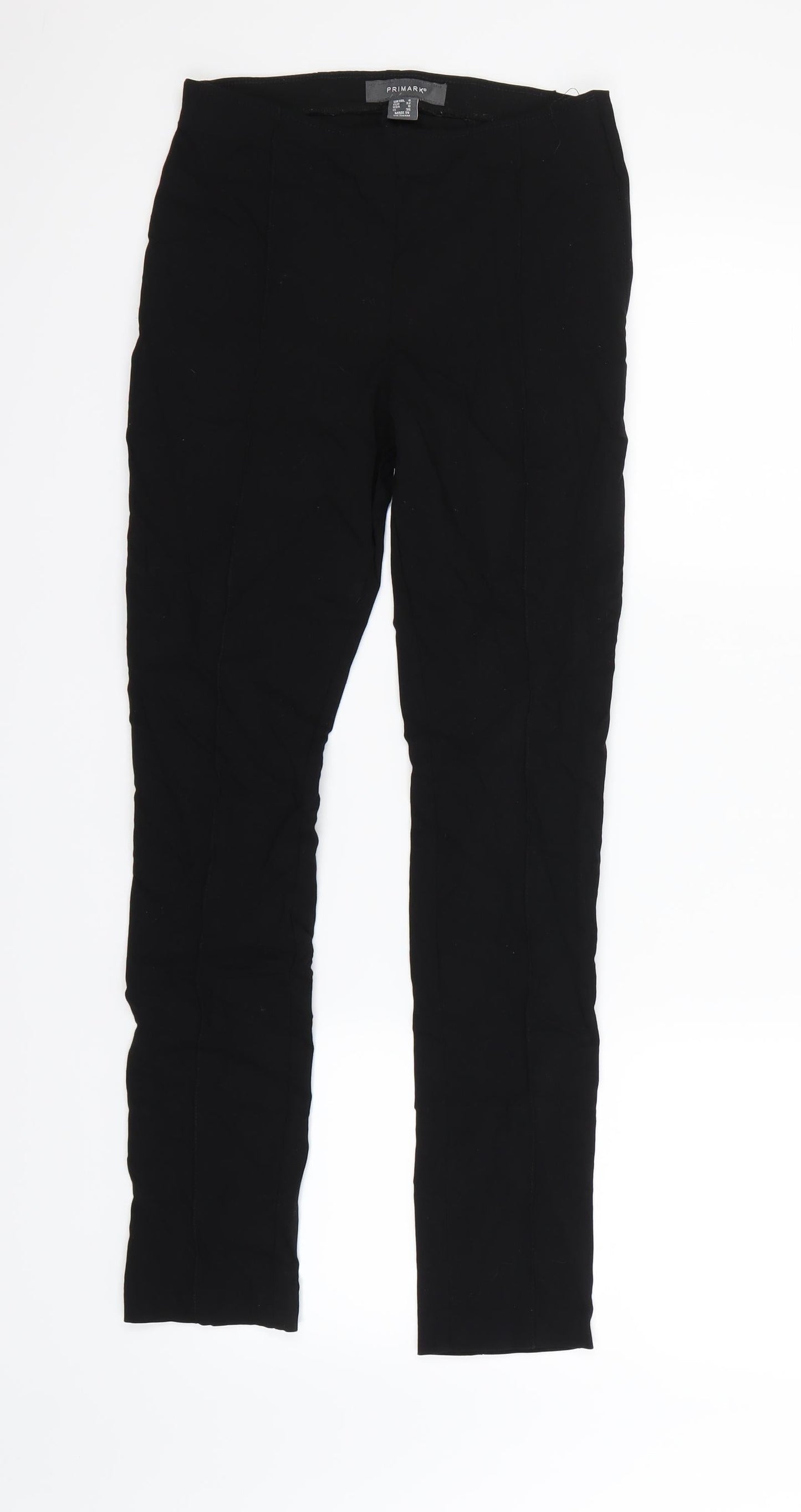 Atmosphere Womens Black   Jegging Trousers Size 4 L24 in
