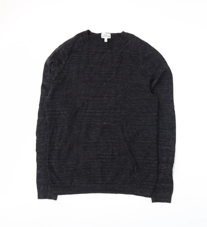 Additional front view of Next women’s grey knit jumper, size S
