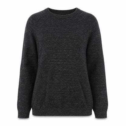 Front view of Next women’s grey knit jumper, size S