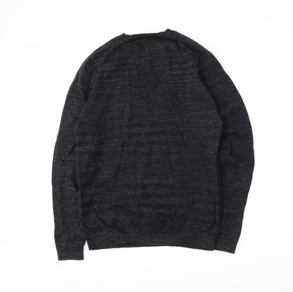 Back view of Next women’s grey knit jumper, size S