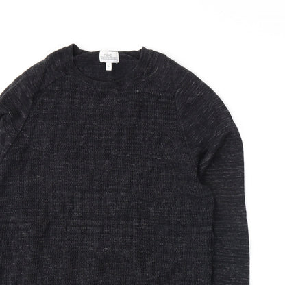 Close-up detail of Next women’s grey knit jumper, size S