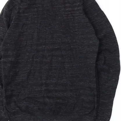 Brand and care label for Next women’s grey knit jumper, size S