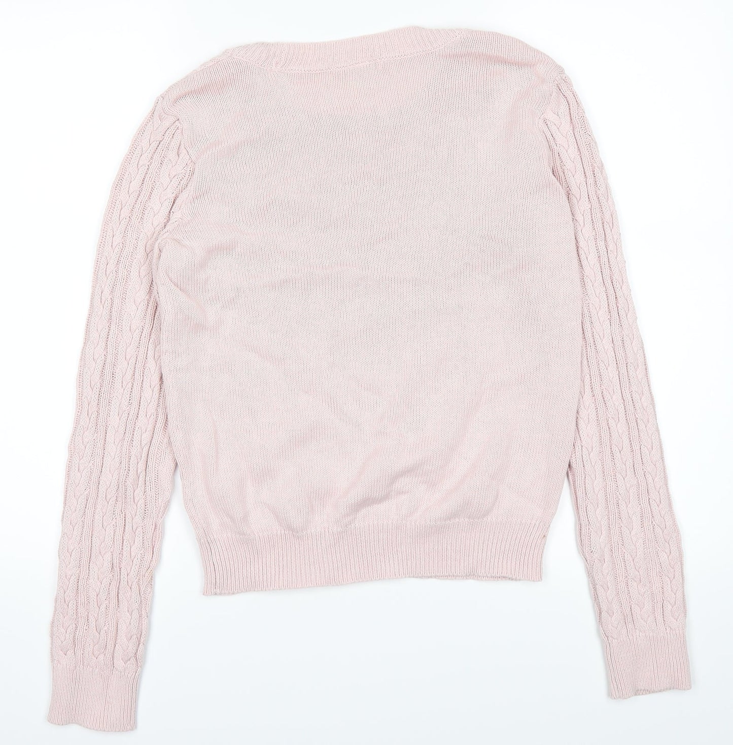 H&M Womens Pink   Pullover Jumper Size S