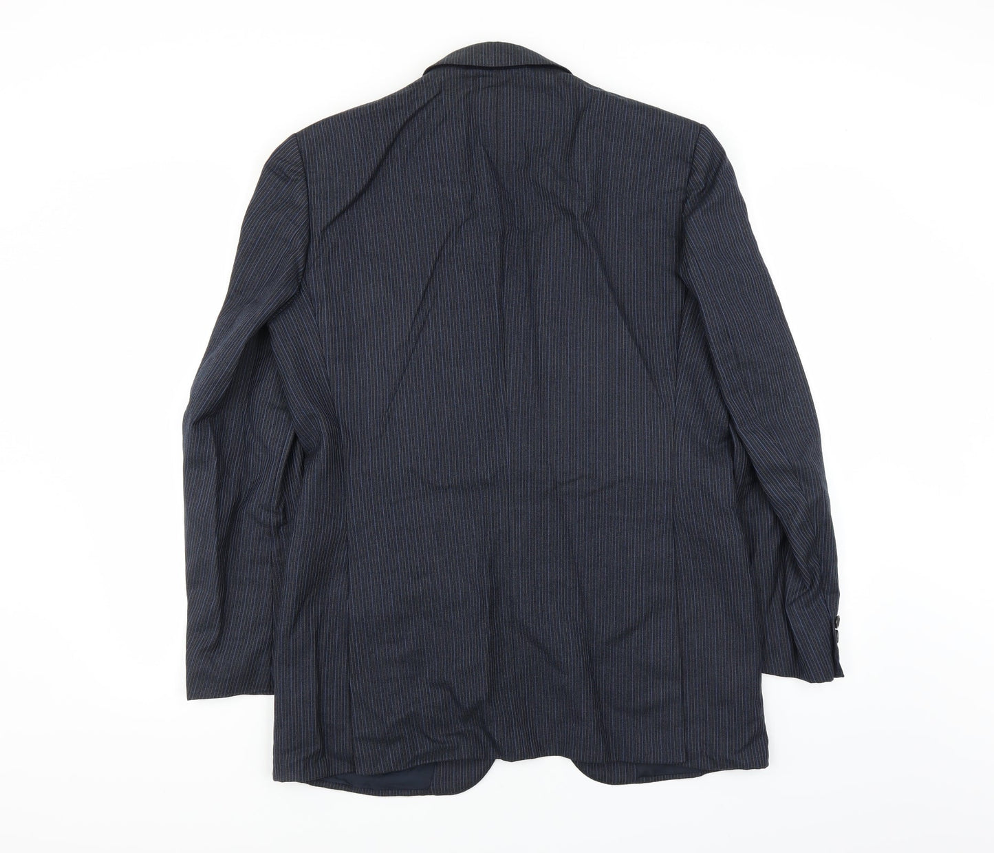 Sheltons Mens Blue   Jacket Suit Jacket Size 38