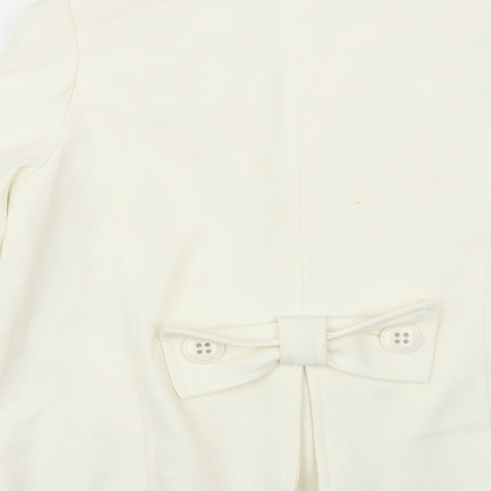 Primark Womens Ivory   Jacket  Size 8