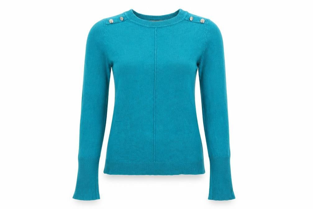 Primark Womens Blue   Pullover Jumper Size 2XS