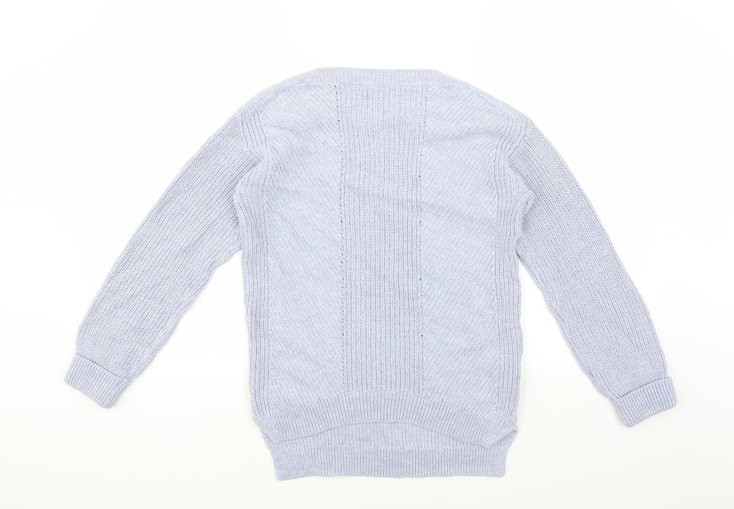 Marks and Spencer Womens Purple   Pullover Jumper Size S