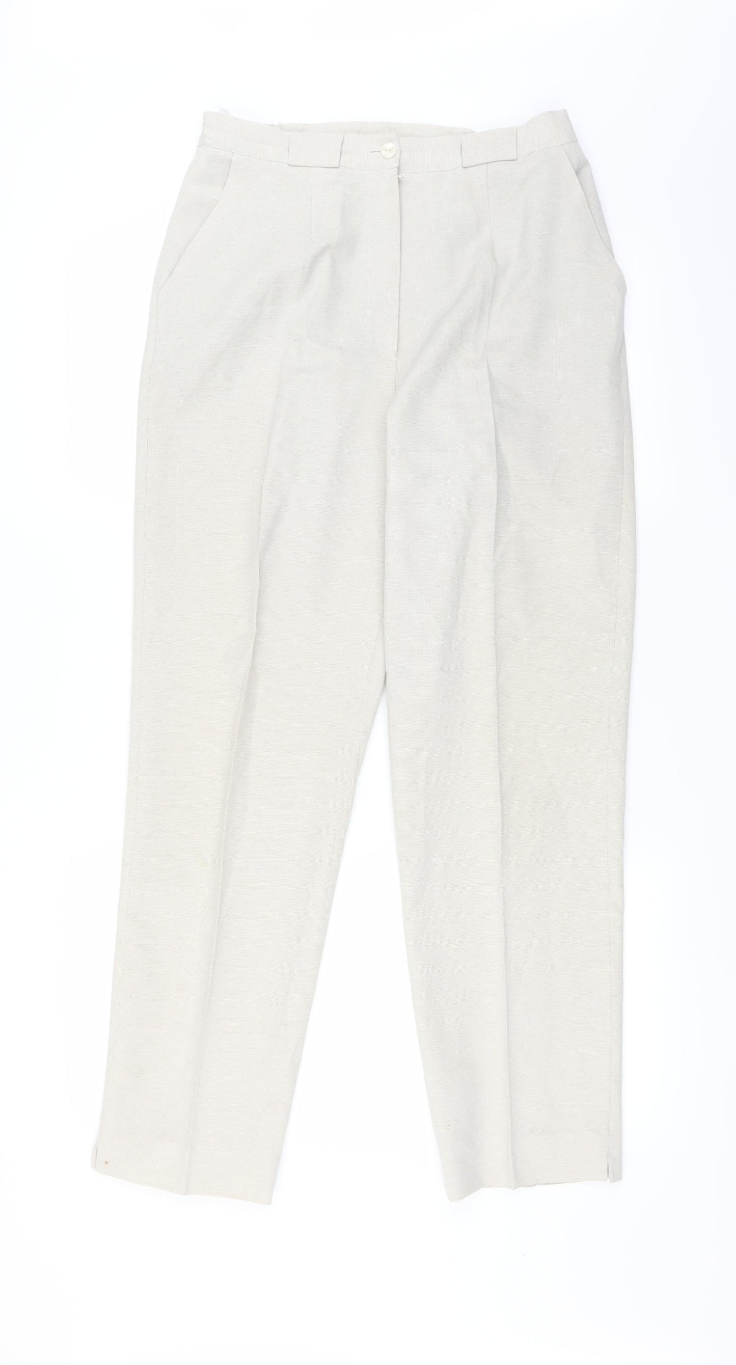 Le Bon Marché Womens Beige   Trousers  Size 12 L28 in