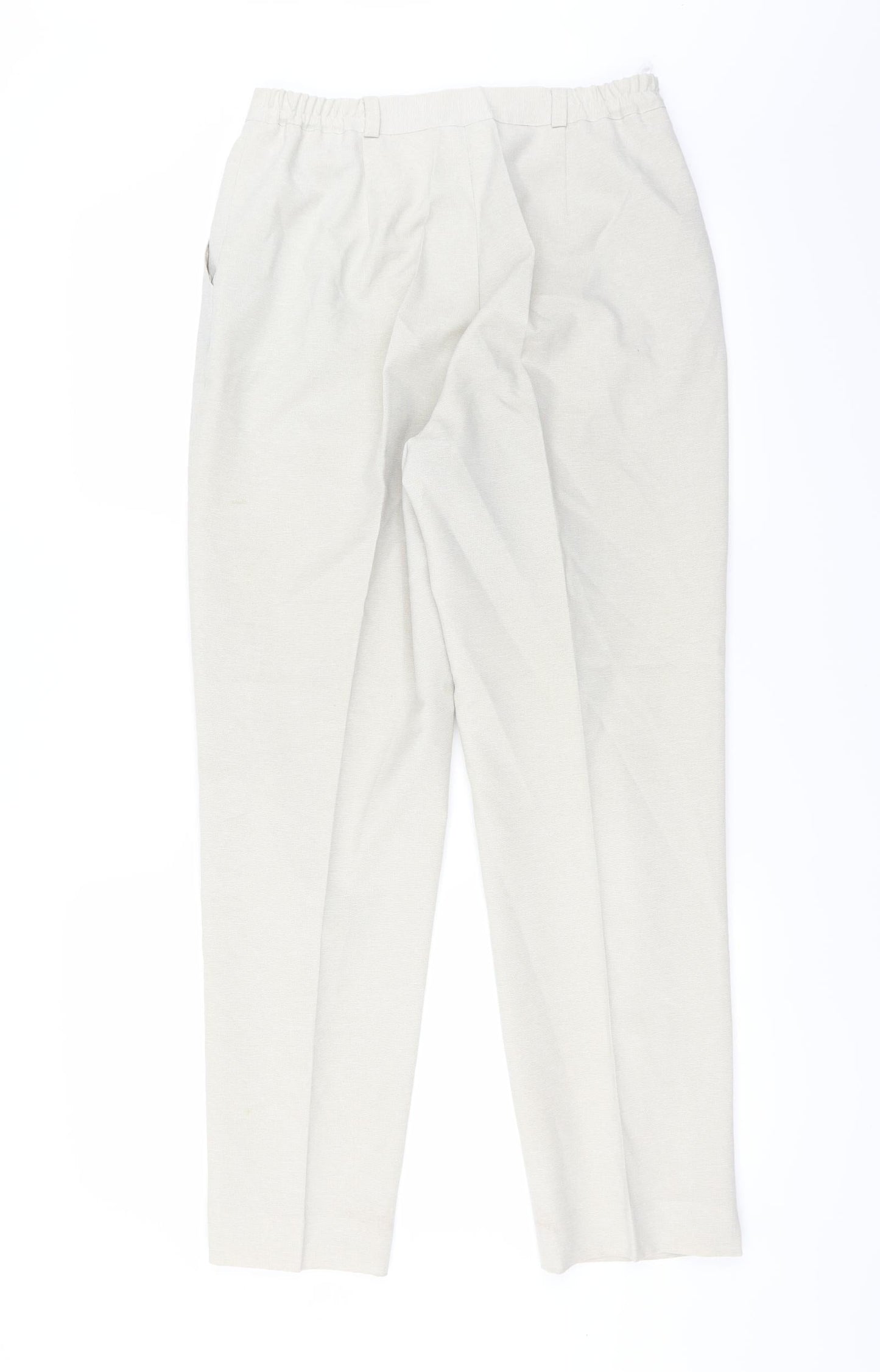 Le Bon Marché Womens Beige   Trousers  Size 12 L28 in