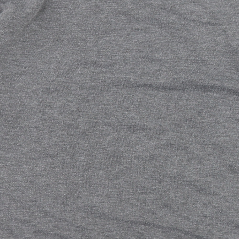 New Look Womens Grey  Jersey Pullover Sweatshirt Size 10