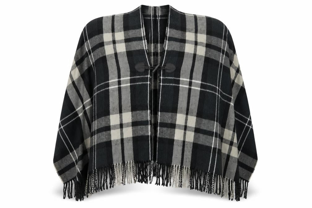 NEXT Womens Green Plaid Knit Jacket  One Size