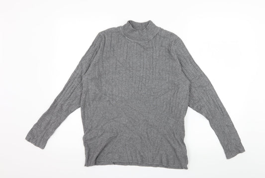 Marks and Spencer Womens Grey  Knit Pullover Jumper Size 20
