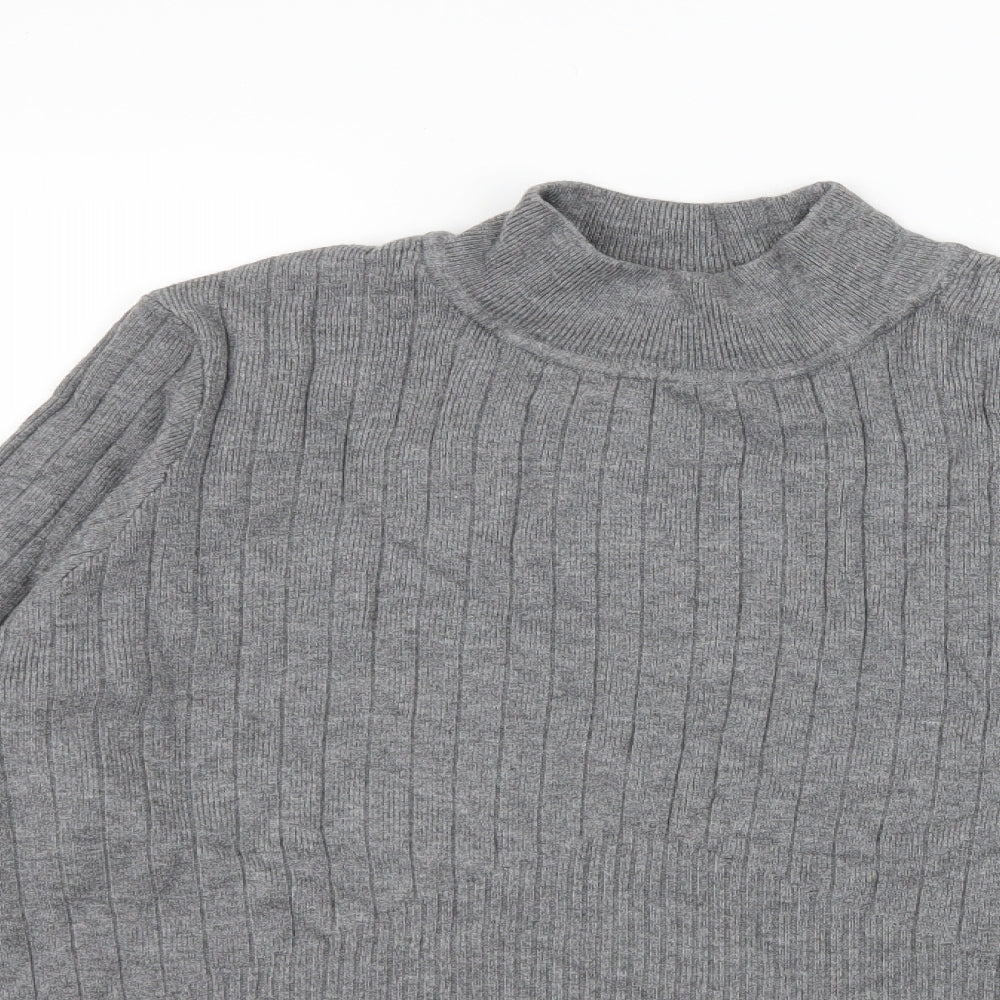 Marks and Spencer Womens Grey  Knit Pullover Jumper Size 20