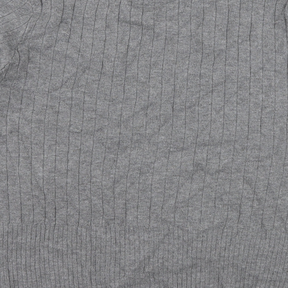 Marks and Spencer Womens Grey  Knit Pullover Jumper Size 20