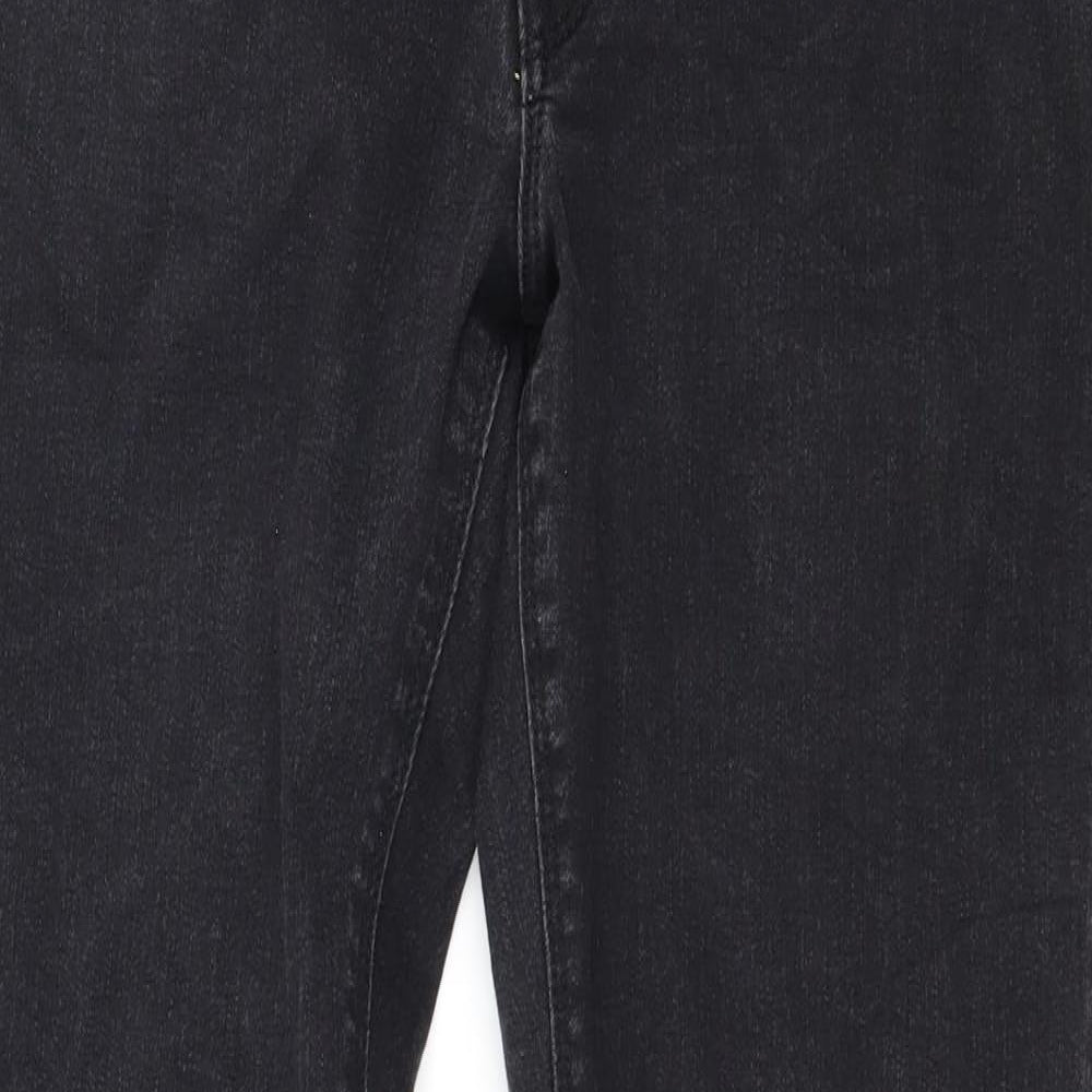 ASOS Womens Black  Denim Skinny Jeans Size 32 in L30 in