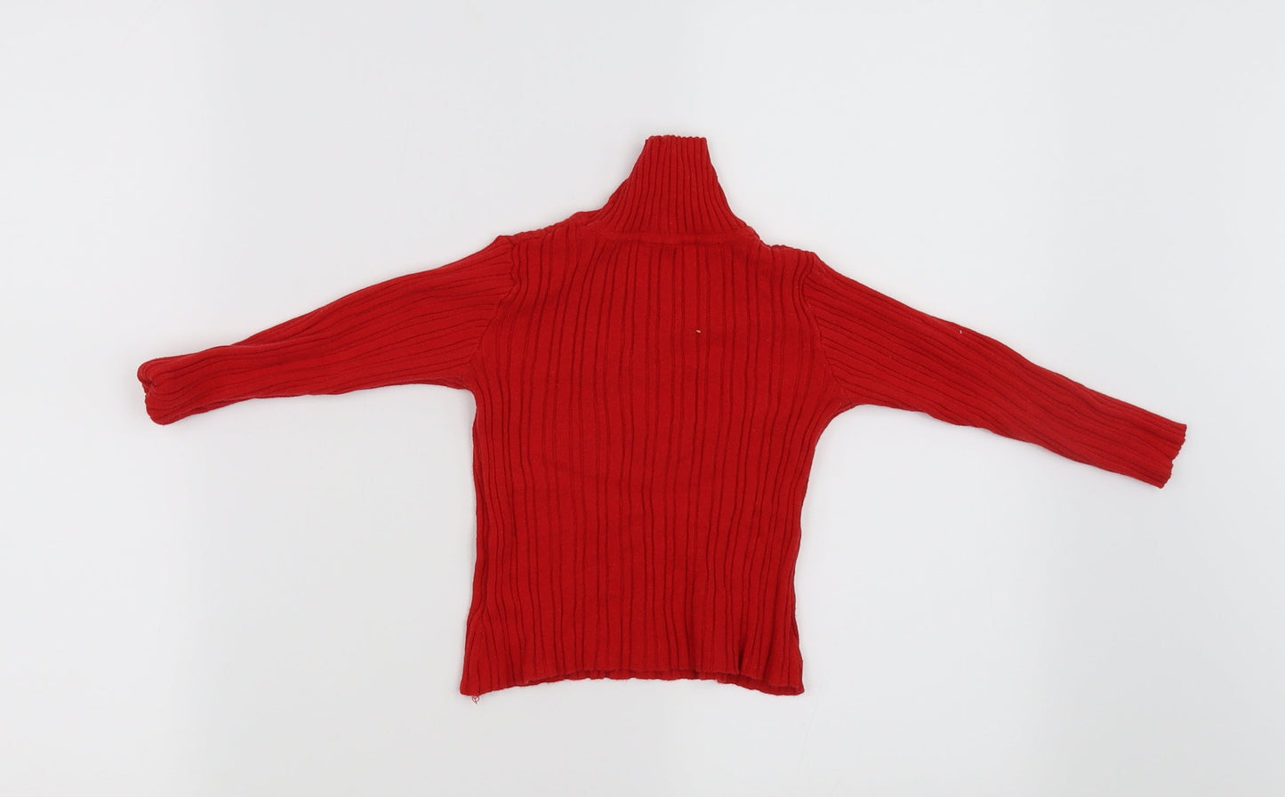 Nutmeg Girls Red   Pullover Jumper Size 2-3 Years